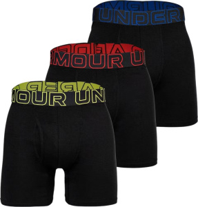 Трусы Men's Performance Cotton 6 (3 pack) UA, цвет Black