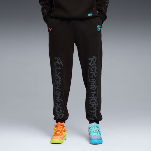 Брюки M Hoops x Rick and Morty Puma, цвет Black
