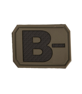 Патч 3D Blood B- Mil-Tec, цвет Olive