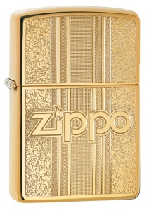 Зажигалка Zippo Classic, цвет золотистый