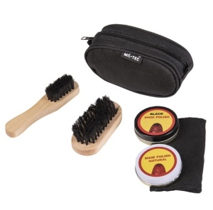 Набор для чистки обуви Mil-Tec, цвет Black