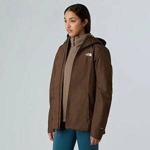 Куртка W Quest Triclimate 3 in 1 TNF, цвет Brown