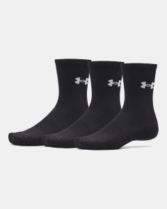 Носки U Performance Cotton Crew (3 пары) Under Armour, цвет Ultimate Black