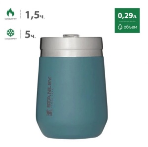 Термостакан Stanley (0,29 л), цвет синий