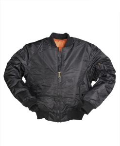 Куртка летная TYP МА1 Mil-Tec, цвет Pes Black