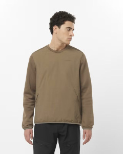Кофта M Outline Warm Hybrid CN Salomon, цвет Shitake