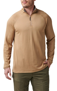 Толстовка Stratos 1 4 Zip 5.11 Tactical, цвет Сoyote