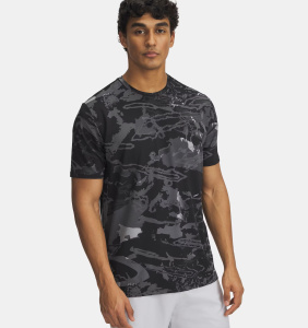 Футболка Vanish Energy Printed Under Armour, цвет Black Anthracite