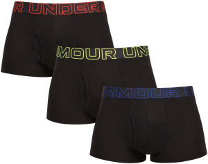 Трусы Men's Performance Cotton 3 (3 pack) UA, цвет Black Red