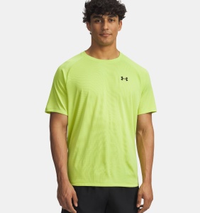 Футболка M Tech Textured Under Armour, цвет Hyper Green