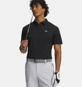 Поло M T2G Pique Under Armour, цвет Black