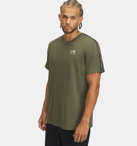 Футболка Icon HWT Tee Taping Under Armour, цвет Green