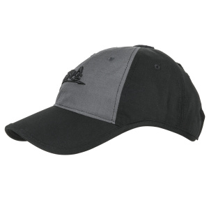 Бейсболка Logo Cap Helikon, цвет BlackShadow Grey B