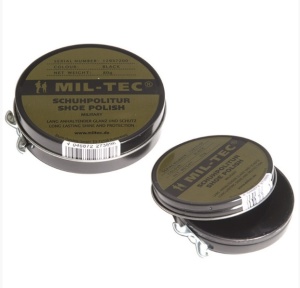 Крем для обуви MIL-TEC (32гр.), цвет Black