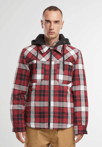 Куртка Top Heavy Twill Brandit, цвет Red Black 4