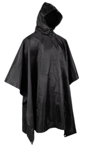 Пончо BASIC R S Mil-Tec, цвет Black