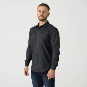 Рубашка Greyman Helikon, цвет Old Black Denim