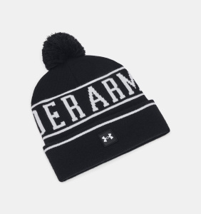 Шапка Halftime Pom Under Armour, цвет Black