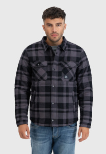 Рубашка Square + Padded Vintage, цвет Grey Check МОДЕЛЬ
