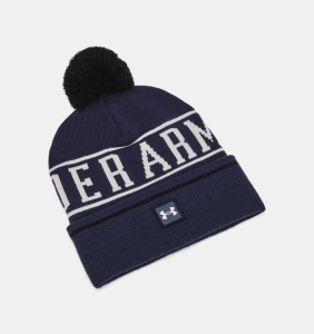 Шапка Halftime Pom Under Armour, цвет Midnight Blue