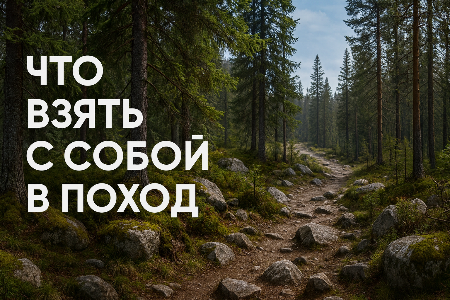 Что взять в поход Что взять в поход