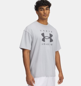 Футболка Heavyweight OS Branded Under Armour, цвет Gray