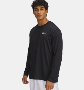 Лонгслив Workwear Logo Under Armour, цвет Black