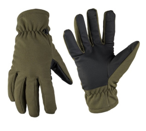 Перчатки SoftShell Thinsulate Mil-Tec, цвет Olive