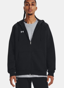 Толстовка Rival Fleece FZ Under Armour, цвет Black