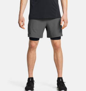 Шорты M Vanish Woven 2in1 Under Armour, цвет Grey