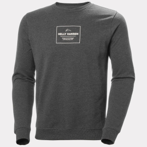 Свитер F2F ORGANIC COTTON HH, цвет Ebony Melange