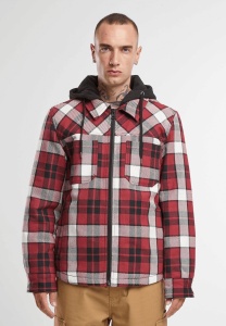 Куртка Top Heavy Twill Brandit, цвет Red Black 4