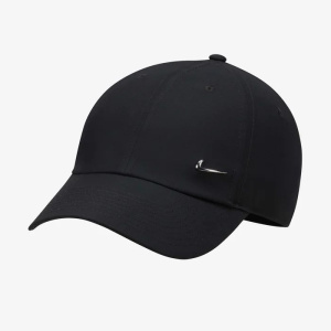 Бейсболка U Dri-FIT Club Nike, цвет Black Metallic Silver
