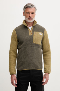 Кофта M Yumiori 1 4 Zip TNF, цвет Taupe Green Cedar Dust Orange