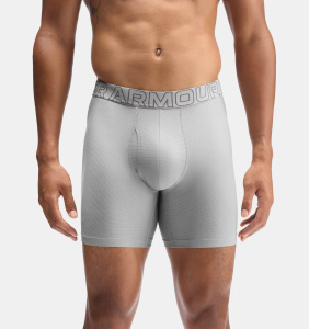 Трусы Men's Performance Tech Mesh 6 (3 pack) UA, цвет Titanium