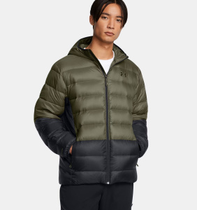 Куртка M Legend Down Hooded Under Armour, цвет Green