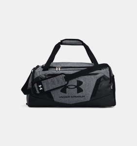 Сумка Undeniable Duffle 5.0 Under Armour, цвет Pitch Gray Medium Heather  Black (40л)