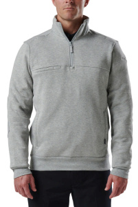 Толстовка Job Shirt 14 Zip 5.11 Tactical, цвет Heather Grey