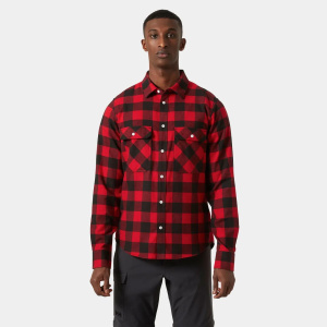 Рубашка LOKKA ORGANIC FLANNEL HH, цвет Red Buffalo