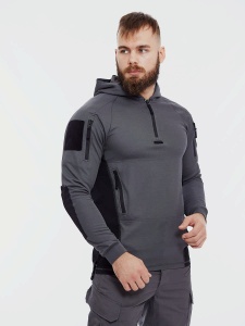 BL-BRH-TC-3501A  Толстовка RANGE HOODIE Helikon, цвет Shadow GreyBlack 3