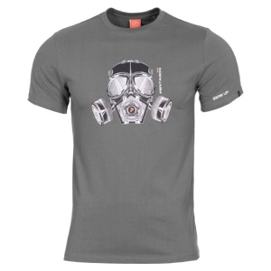 Футболка GAS MASK Pentagon, цвет Wolf Grey * (K09012-GM)