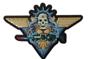 Шеврон Astra Militarum Warhammer 40k ПВХ