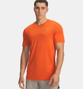 Футболка Vanish Elite Seamless Under Armour, цвет Orange Base