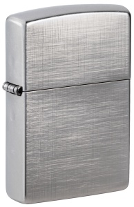 Зажигалка Zippo Classic, Brushed Chrome, цвет серебристый