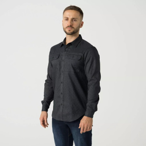 Рубашка Greyman Helikon, цвет Old Black Denim