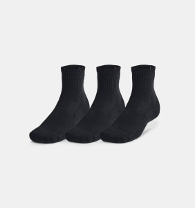 Носки U TC Qtr (3 пары) Under Armour, цвет Black