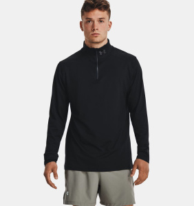 Толстовка Qualifier Run 1 4 ZIP Under Armour, цвет Black