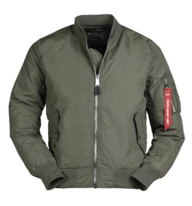 Куртка летная US MA1 Mil-Tec, цвет Olive