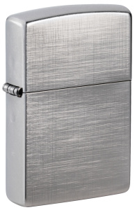 Зажигалка Zippo Classic, Brushed Chrome, цвет серебристый