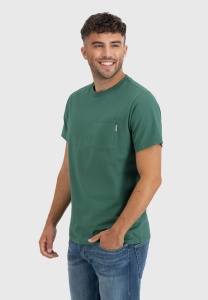 Футболка Gray pocket Vintage, цвет Bright Green 4